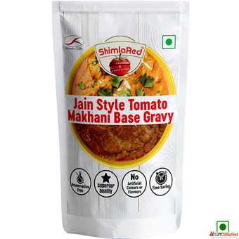 Premium Jain Style Tomato Makhani Gravy.