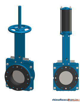 Severe Service Knife Gate Valves RhinoflexValves.in