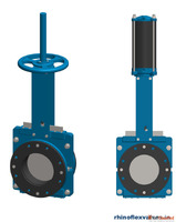 Severe Service Knife Gate Valves RhinoflexValves.in