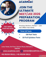 Acadmiac Offline Test Series for NEETJEE Aspirants
