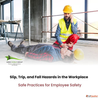 How to Reduce Slip Trip and Fall Hazards in the Workplace