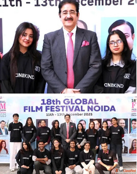 AAFT Students Lead Promotion of First-Ever National Award "CINEKIND" at 18th Global Film F