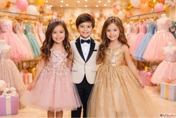 Children's Party Wear Wholesaler in Delhi - Lekhus Coll...