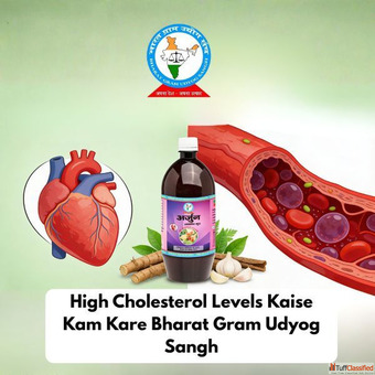 High Cholesterol Levels Kaise Kam Kare Bharat Gram Udyog Sangh