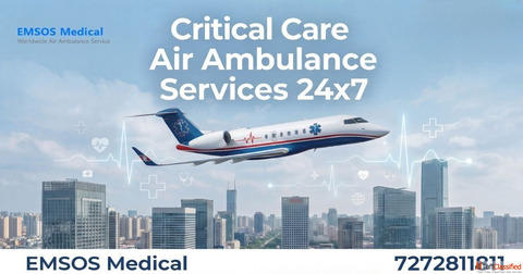 Fast Reliable Air Ambulance Service In Patna
