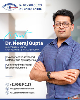 Best Eye Hospital in Panchkula Dr. Bakshi Gupta Eye Care Centre