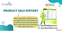Product Sale History in Odoo App