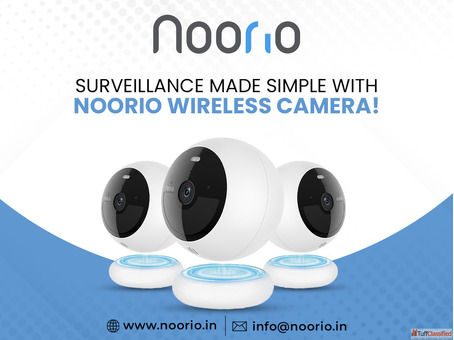 Surveillance made simple with Noorio wireless camera
