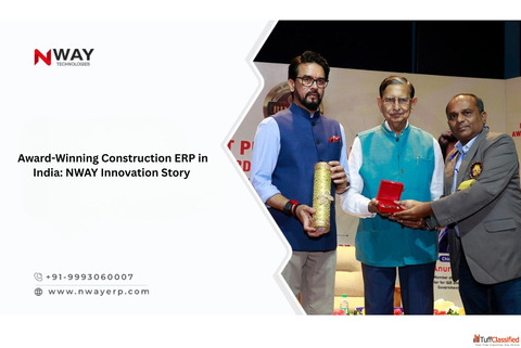Award-Winning Construction ERP in India NWAY Innovation Story