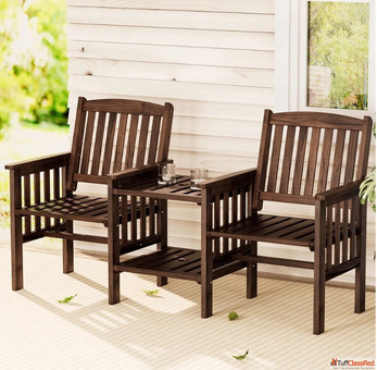 Gardeon Outdoor Garden Bench Loveseat Set - Patio Comfort