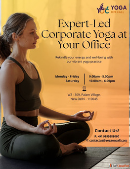 India's Trusted Online Corporate Yoga Programs for Offices