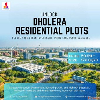 Buy Residential Plots in Dholera Smart City Government-Approved Investment Opportunity