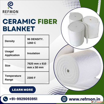 Premium Ceramic Fiber Blankets for Industrial Insulation