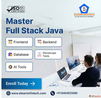 Full Stack Java Training in Hyderabad Elearn Infotech
