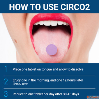 CircO2 Nitric Oxide Booster - Advanced Circulation Oxygen Support Formula