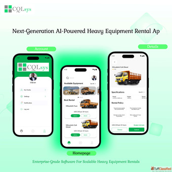 AI-Powered Heavy Equipment Rental App Smart Fleet Management