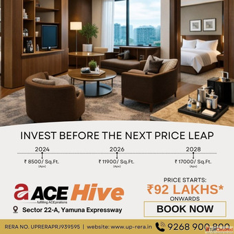 Ace Hive Project Overview 5-Acre Mixed-Use Development in Yamuna Expressway NCR