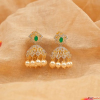 Buy Pure Silver Jhumkas with Price Online Padmam