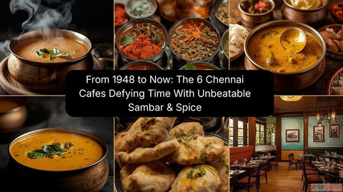 From 1948 to Now The 6 Chennai Cafes Defying Time With Unbeatable Sambar Spice