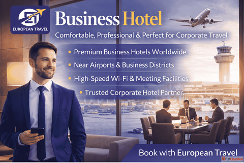 Business Hotel Booking Services European Travel