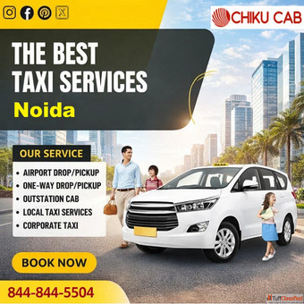 Book Affordable Taxi Service in Noida with Chiku Cab