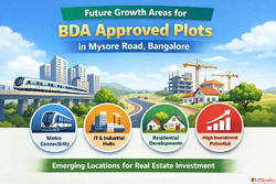 BDA-approved plots in Mysore Road