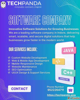 Software Development Company in Indore for Custom Business Solutions