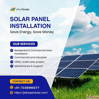 Comprehensive Solar Solutions in Jaipur with eSunScope