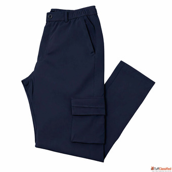 Mens Loose Fit Cargo Pants Navy Blue Cargo Pants - Giysi