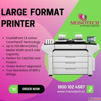 Large Format Printer Price - Best Deals Monotech Systems