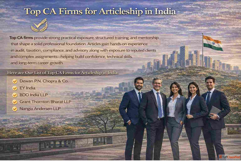 Why You Should Choose the Best CA Firm in India For Articlship