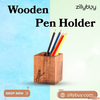 Explore Wooden Pen Holder for Desk by Online from Zillybuy