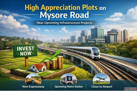 Plots in Mysore Road