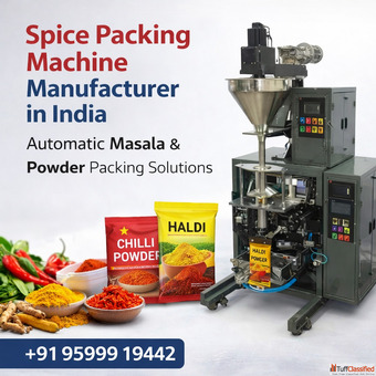 Spice Packing Machine Manufacturer in India