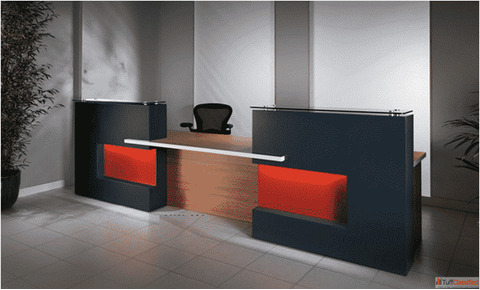Premium Reception Series Tables - Stylish Customizable Reception Furniture by Western Office Solutio
