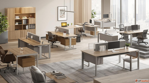 Modern Office Furniture in Dubai Custom Desks Workstations