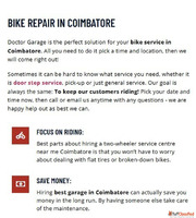 Finding for the Best Bike Repair Service in Coimbatore