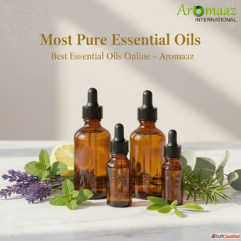Most Pure Essential Oils Best Essential Oils Online - Aromaaz