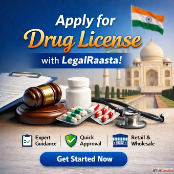 Apply for Drug License with LegalRaasta