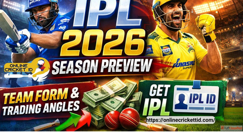 IPL 2026 Season Preview Team Form Trading Angles Get IPL ID