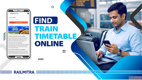 Check Accurate Train Schedules Instantly with RailMitra