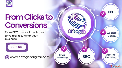 Ontogen Digital Marketing Agency SEO PPC Web Design Services