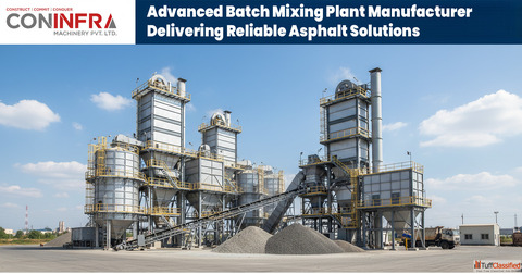 Advanced Batch Mixing Plant Manufacturer Delivering Reliable Asphalt Solutions