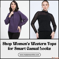 Shop Women's Western Tops for Smart Casual Looks