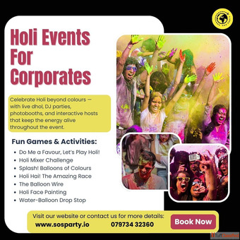 Holi Games For Office Party