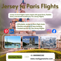 Flights Jersey to Paris The Jersey Flights Deals