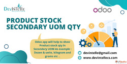 Product Stock Secondary UOM QTY in Odoo