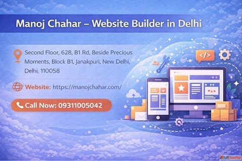Experienced Website Builder in Delhi for SEO-Friendly Web Design