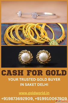 We provide you the best price for your old gold in the market