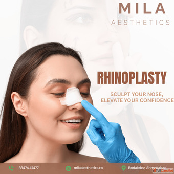 Mila Aesthetics Rhinoplasty in Ahmedabad for Natural-Looking Results